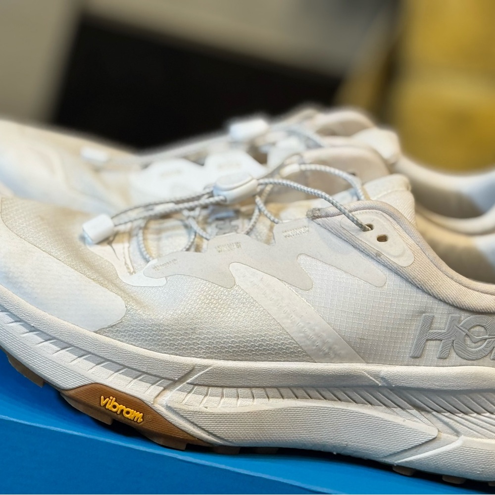 Hoka Women White Athletic Shoes